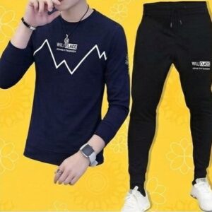 Printed T-Shirt and Trouser Summer Track Suit for Men & Boys – Comfortable Casual Two-Piece Outfit, Soft Breathable Fabric - Image 1
