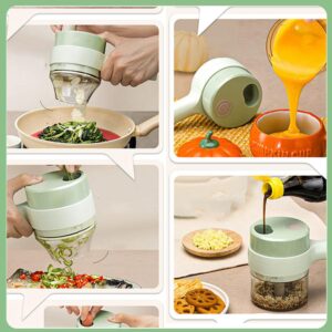 Electric Handheld Vegetable Cutter Slicer Multifunctional Food Chopper Compact Durable And Easy To Use Kitchen Tool - Image 2