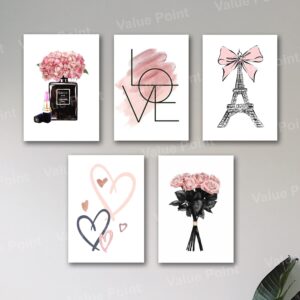 Set of 5 Premium Wall Art Photo Tiles – Modern Home Decor Sets 8x11 - Image 1