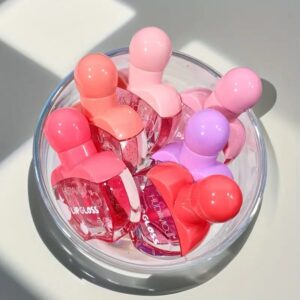 Huda Moji High Pigmented Lip Oil Set – Shades of Pink Gloss Collection ~ Pack Of 6 - Image 4
