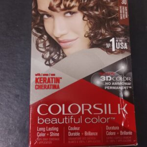 Revlon ColorSilk Hair Color #30 Dark Brown – Ammonia Free Permanent Hair Dye - Image 3