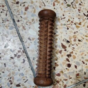 Handcrafted Wooden Palm Massager – Reflexology & Acupressure Hand Roller - Image 4
