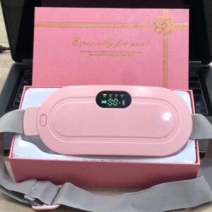 Portable Menstrual Heating Pad Smart Warm Palace Belt – Cordless Cramp Relief Massager Vibration Waist Trimmer - Image 5