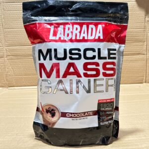 Labrada Nutrition Muscle Mass Gainer 2lbs Chocolate Flavor High-Calorie Weight & Muscle Gain Powder - Image 3