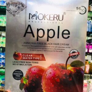 Mokeru Professional Apple Ammonia-Free Black Hair Cream – Non-Toxic Fast Hair Dye for Men and Women - Image 5