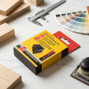 Sponge Sanding Block – Flexible Abrasive Block for Smooth Surface Finishing - Image 1