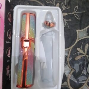 Flawless 2 In 1 Eyebrow Trimmer Multi Attractive Color With USB Charging Cable And Cleaning Brush - Image 5