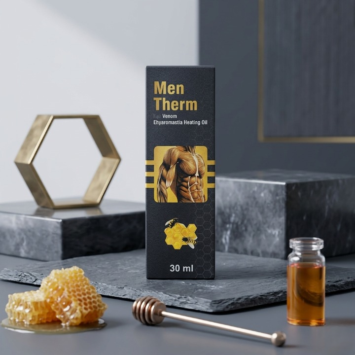 Men Therm Bee Venom Gynecomastia Heating Oil - 30 ml - Image 3