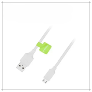 Infinix Copper Fast Charging Micro USB Data Cable – Durable White Charging & Sync Cable for Android Devices - Image 3
