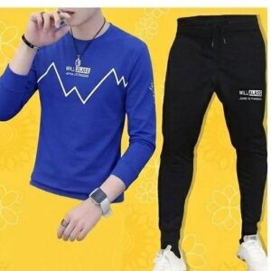 Printed T-Shirt and Trouser Summer Track Suit for Men & Boys – Comfortable Casual Two-Piece Outfit, Soft Breathable Fabric - Image 4