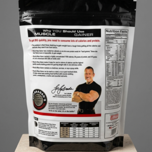 Labrada Nutrition Muscle Mass Gainer 2lbs Chocolate Flavor High-Calorie Weight & Muscle Gain Powder - Image 2