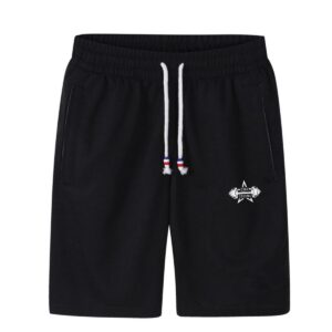 Branded Men’s Shorts with Pockets – Comfortable Casual & Sports Wear Summer Shorts for Men - Image 1