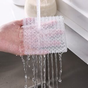 Silicone Fruit And Vegetable Cleaning Brush With Handle Flexible Kitchen Cleaning Tool For Potatoes Carrots Corn | Random Color - Image 4