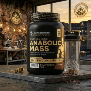 Kevin Levrone Anabolic Mass Pro Muscle Building Weight Gainer Double Rich Chocolate Flavor 2.2 Pounds 1 Kg - Image 1