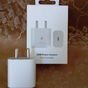 25W Original Power Adapter | White Type-C Fast Charger China Imported - Image 5