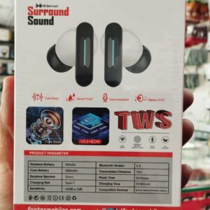 Fontec Winner TWS Wireless Earbuds – Bluetooth 5.3 Gaming Earphones with ENC Noise Cancellation & Surround Sound - Image 4