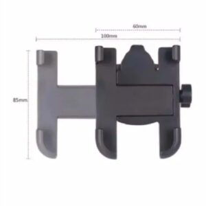 C2 Universal Aluminum Motorcycle Phone Holder – 360° Adjustable Handlebar Mount Stand for Secure Mobile Grip - Image 3
