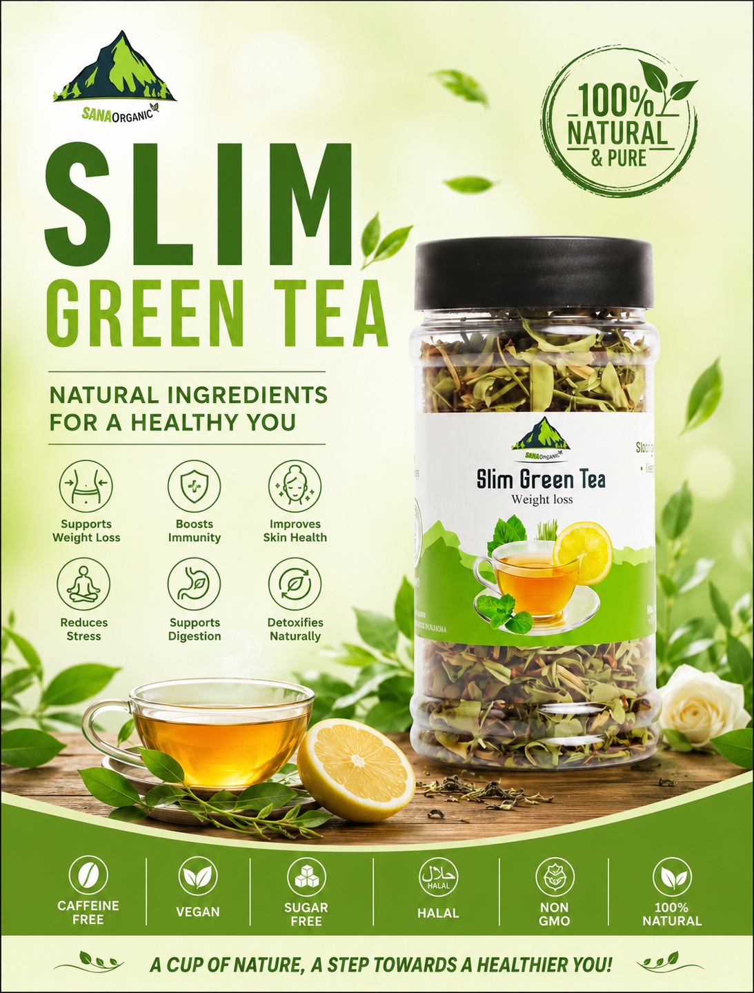 slim green tea