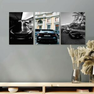 Set of 3 Premium Wall Art Photo Tiles – Modern Home Decor Sets 8x11 - Image 1