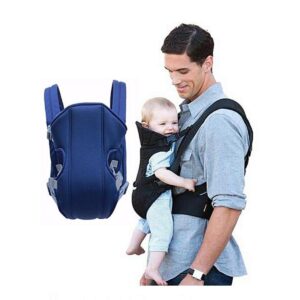 Adjustable Baby Carrier Safety Belt Backpack | Strong Material Infant & Toddler Carrier | Comfortable Baby Carrying Sling for Newborns (Random Color) - Image 3
