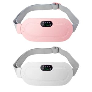 Portable Menstrual Heating Pad Smart Warm Palace Belt – Cordless Cramp Relief Massager Vibration Waist Trimmer - Image 4