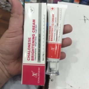 Chalonese Brightening Cream – Skin Lightening & Glow Cream for Even Skin Tone (20g) - Image 4
