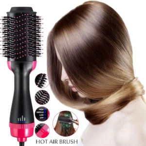 One Step Hair Dryer and Styler – Professional 1200W Hot Air Brush with Heavy-Duty Power Cord & Plug for All Hair Types - Image 5
