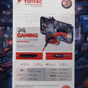 Fontec Arena Gaming Earphones with Detachable Mic – 3.5mm HiFi Stereo Surround Handsfree for Mobile, PC & Console - Random Color - Image 3