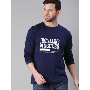 New Design Branded Full Sleeve T-Shirt for Men – Premium Cotton Jersey Round Neck Casual Summer & Winter Wear - Image 1