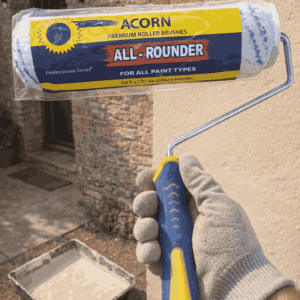 Acorn Premium All-Rounder 9-Inch Paint Roller – Professional Series Multi-Purpose Painting Tool with Ergonomic Grip – High-Quality Roller for All Paint Types - Image 3