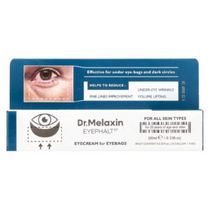 Dr Melaxin Eyephalt Eye Cream for Eyebags Dark Circles Puffiness Treatment Hydrating Under Eye Cream (10g) - Image 1