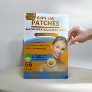 66 Pcs Skin Tag Remover Patch for Face and Body Painless Mole and Wart Removal Treatment - Image 1