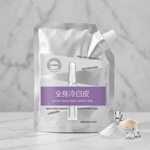 Whole Body Cold White Skin Brightening Body Lotion – Deep Whitening Cream Spout Pouch - Image 2