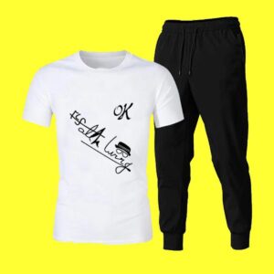 High Quality New Fashion Style Sports Jogging Tracksuit for Men – Comfortable Athletic Wear, Trendy Casual Gym Outfit - Image 1