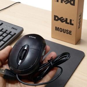 Dell USB Wired Mouse – Smooth & Reliable Optical Tracking for Laptops and Desktop PCs - Image 3