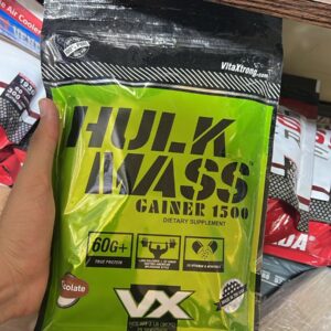 VitaXtrong VX Hulk Mass Gainer 1500 Dietary Supplement Heavy Weight Builder – 2 LBS (907g) - Image 2