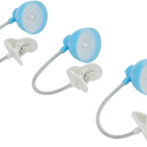 Multifunction Clip LED Light Mini Book Lamp – Flexible Reading Light For Night Reading (Random Color) - Image 1