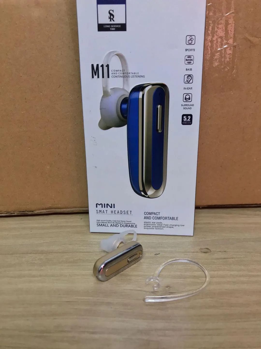 M11 Bluetooth Wireless Earbuds – Touch Control, High Quality Sound & Charging Case (Random Color) - Image 5