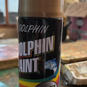Dolphin Chrome Gold Spray Paint 300ml – High Shine Metallic Finish Spray - Image 5