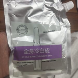 Whole Body Cold White Skin Brightening Body Lotion – Deep Whitening Cream Spout Pouch - Image 4
