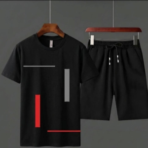 HY Boutique Men's Summer shirt & Shorts Tracksuit Set – Lightweight & Comfortable Casual Wear - Image 1