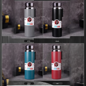 Elegant 800ml/1000ml Thermal Stainless Steel Bottle – Vacuum Insulated Leakproof Water Bottle | Random Color - Image 4