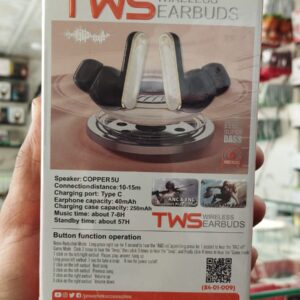 Powerlink Sonic TWS Wireless Earbuds with ANC + ENC Noise Cancellation & Wireless - Image 4