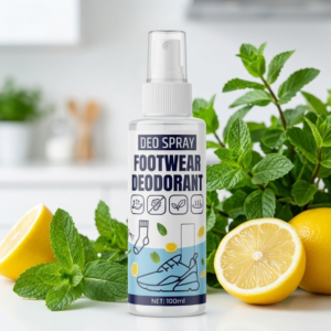 Footwear Deodorant Spray Shoe Deo Odor Control Fresh Spray (100ml) - Image 1