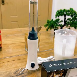 Professional Electric Coffee Beater & Milk Frother – High-Powered Drink Mixer with Protective Cover - Big Size - Image 5