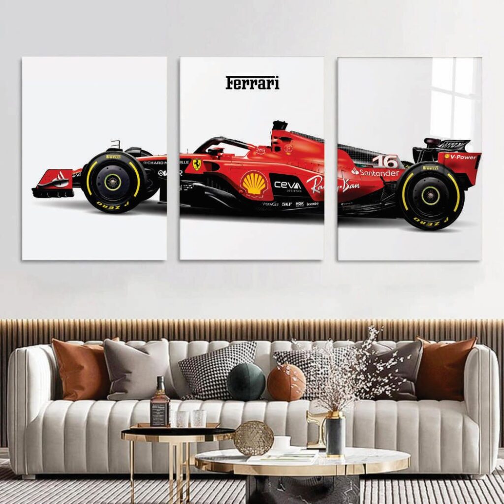 Set of 3 Premium Wall Art Photo Tiles – Modern Home Decor Sets