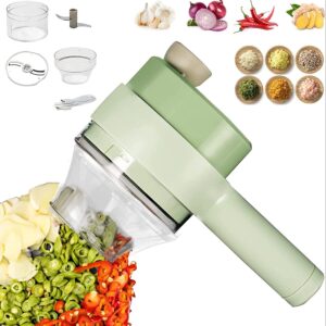 Electric Handheld Vegetable Cutter Slicer Multifunctional Food Chopper Compact Durable And Easy To Use Kitchen Tool - Image 4