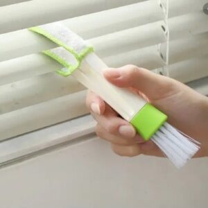 2-in-1 Car Air Conditioning Vent Cleaning Brush - Multi-Functional Microfiber Detailing Tool - Image 2