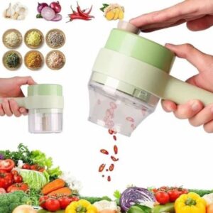 Electric Handheld Vegetable Cutter Slicer Multifunctional Food Chopper Compact Durable And Easy To Use Kitchen Tool - Image 5
