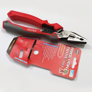 PRIDE Professional Combination Pliers 8 Inch (230mm) Heavy Duty Multi-Purpose Hand Tool - Image 1